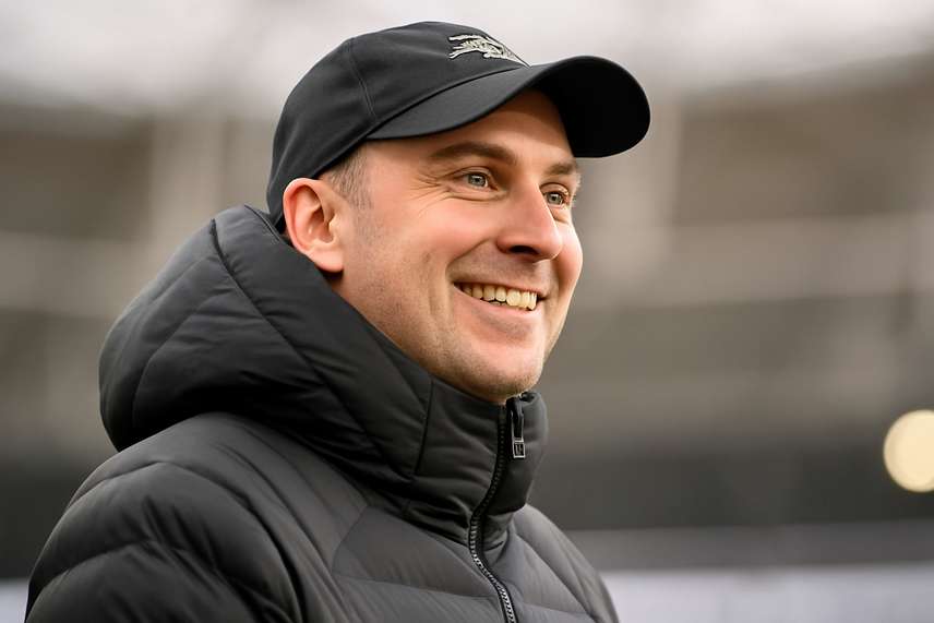 RB Leipzig head coach Ole Werner pictured